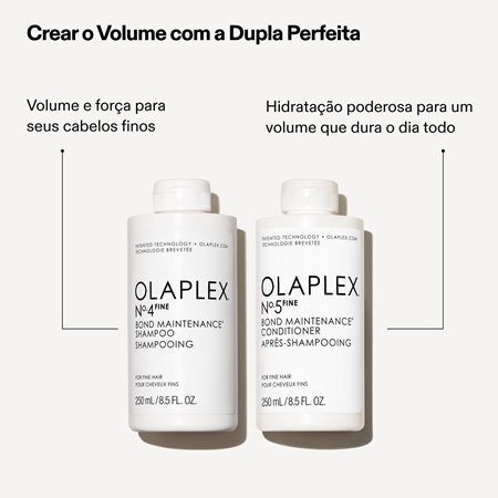 Olaplex N°4 Fine Bond Maintenance Shampoo champô renovador para cabelo fino e danificado