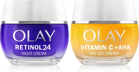 Olay Retinol 24 & Vitamin C + AHA coffret de soins visage