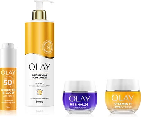 Olay Vitamin C + Retinol 24 set para mujer