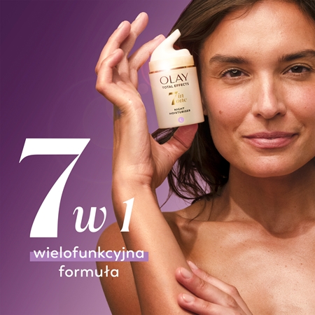 Olay Total Effects 7 in 1 Night Moisturiser nawilżający krem na noc przeciw starzeniu się skóry