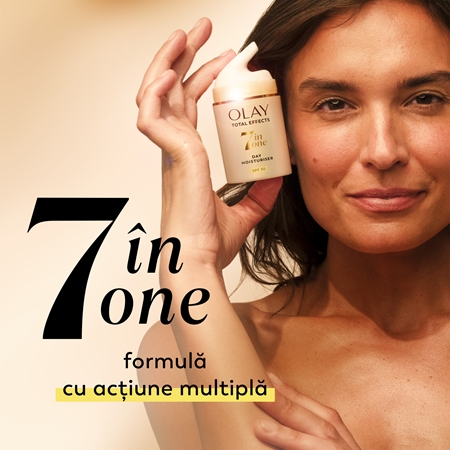 Olay Total Effects 7 in 1 Day Moisturiser crema de zi hidratanta împotriva îmbătrânirii pielii