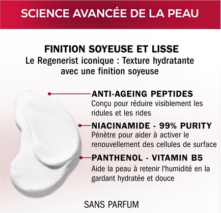 Olay Regenerist Fragrance Free Day Cream crème de jour hydratante et raffermissante anti-rides sans parfum