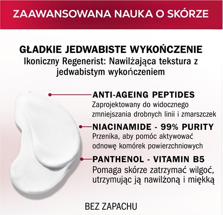 Olay Regenerist Fragrance Free Day Cream krem przeciwzmarszczowy na dzień nawilżająco-ujędrniający nieperfumowany