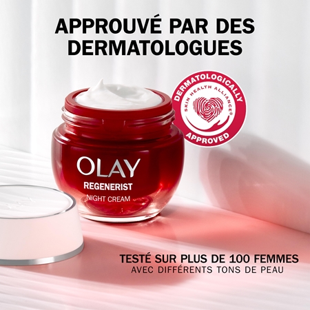 Olay Regenerist Night Cream crème de nuit hydratante anti-rides