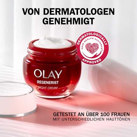 Olay Regenerist Night Cream feuchtigkeitsspendende Nachtcreme gegen Falten