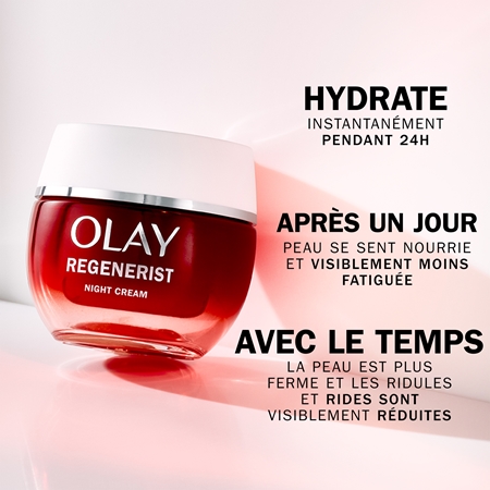 Olay Regenerist Night Cream crème de nuit hydratante anti-rides