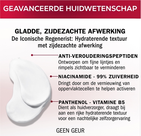 Olay Regenerist Night Cream Hydraterende Anti-Rimpel Nachtcrème