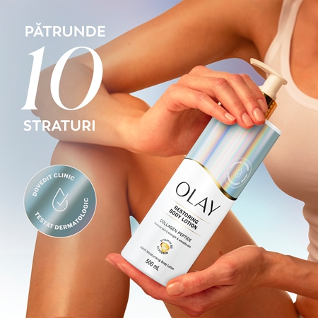 Olay Collagen Peptide Restoring Body Lotion Lotiune de corp hidratanta pentru fermitate