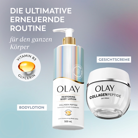 Olay Collagen Peptide Restoring Body Lotion feuchtigkeitsspendende und festigende Bodymilch