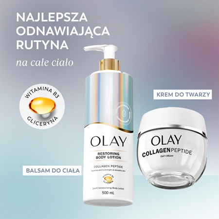 Olay Collagen Peptide Restoring Body Lotion nawilżające i ujędrniające mleczko do ciała
