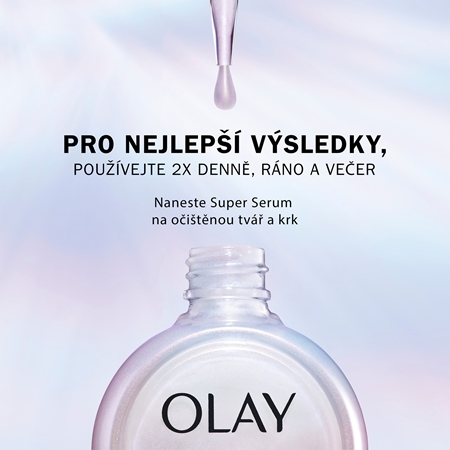 Olay Super Serum protivráskové rozjasňujúce sérum s vitamínom C