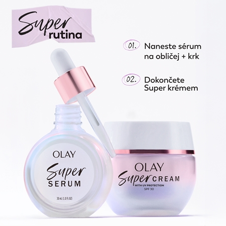 Olay Super Cream SPF 30 ľahký hydratačný krém na tvár