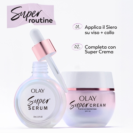 Olay Super Cream SPF 30 crema idratante leggera per il viso