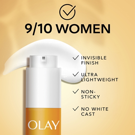 Olay Vitamin C Brighten & Glow Moisturizing Fluid with niacinamide