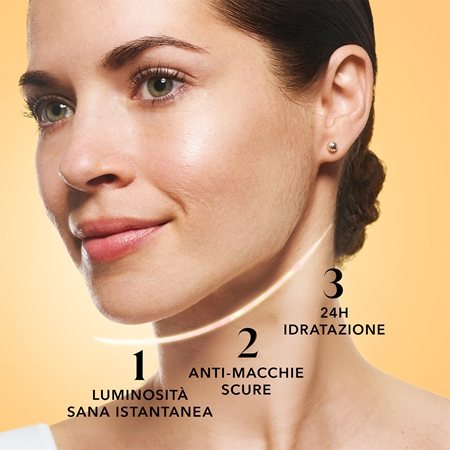 Olay Vitamin C Brighten & Glow lozione idratante con niacinamide