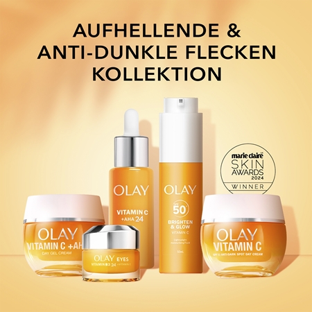 Olay Vitamin C Brighten & Glow hydratisierendes Fluid mit Niacinamid