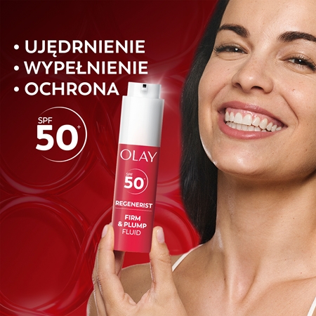 Olay Regenerist Firm & Plump nawilżający fluid liftingujący z niacynamidem