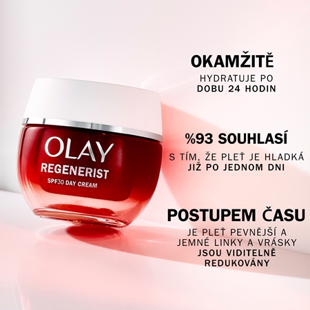 Olay Regenerist SPF 30 Day Cream hydratačný a spevňujúci denný krém proti vráskam