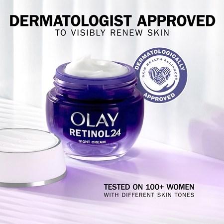 Olay Retinol 24 Night Cream ενυδατική και αναπλαστική κρέμα νυκτός με βιταμίνη E