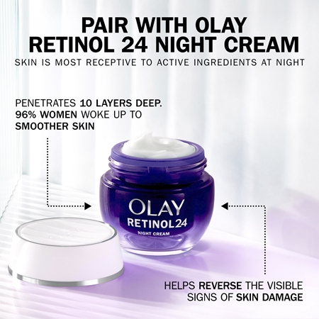 Olay Retinol 24 & Vitamin C + AHA skin care set