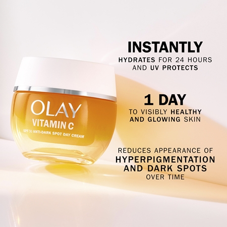 Olay Vitamin C Day Cream kosteuttava päivävoide sisältää C-vitamiinia