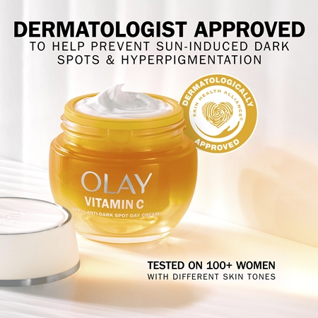 Olay Vitamin C Day Cream kosteuttava päivävoide sisältää C-vitamiinia