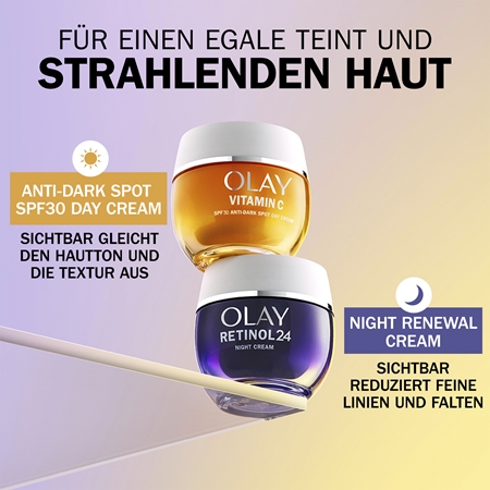 Olay Vitamin C Brighten & Glow Set für intensive Feuchtigkeitspflege der Haut