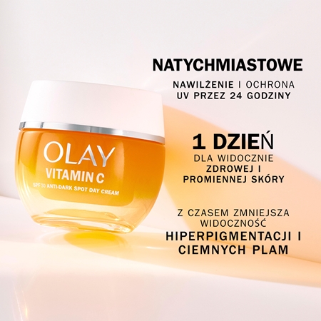 Olay Vitamin C Day Cream krem nawilżający na dzień z witaminą C