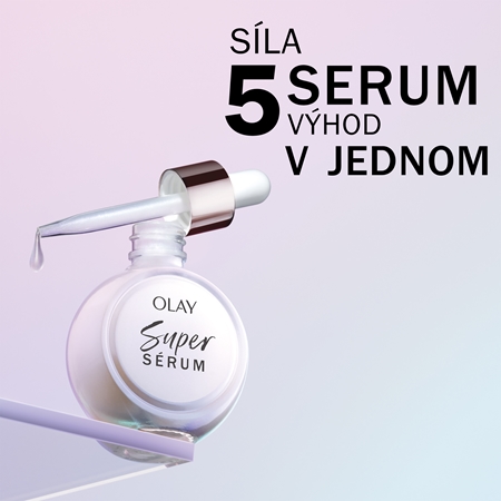 Olay Super Serum protivráskové rozjasňující sérum s vitaminem C