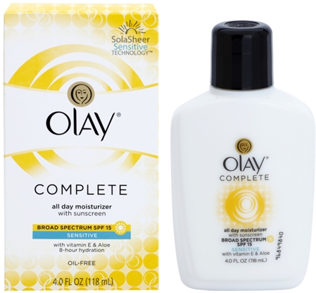 Marca
 Olay Complete crema de día hidratante  para pieles sensibles