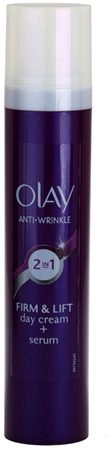 Značka Olay Anti-Wrinkle Firm & Lift krém + sérum proti vráskám