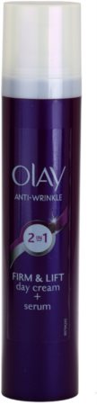 Značka Olay Anti-Wrinkle Firm & Lift krém + sérum proti vráskám