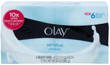 Značka Olay Sensitive hydratační tuhé mýdlo