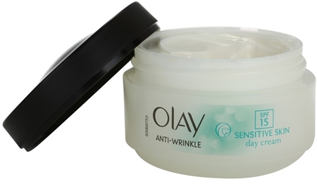 Brand Olay Anti-Wrinkle Sensitive Skin Day Cream with Anti-Aging Effect