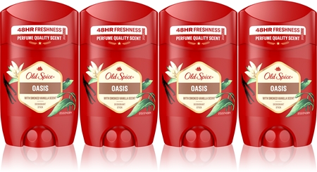 Old Spice Oasis prisvärd förpackning med fasta deodoranter för män