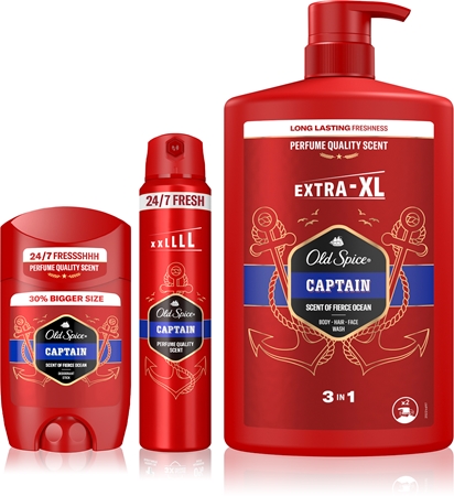 Old Spice Captain set per il corpo
