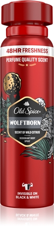 Old Spice Wolfthorn Body Spray deodorant ve spreji