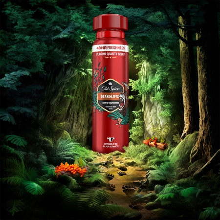 Old Spice Bearglove deodorante rinfrescante spray per uomo