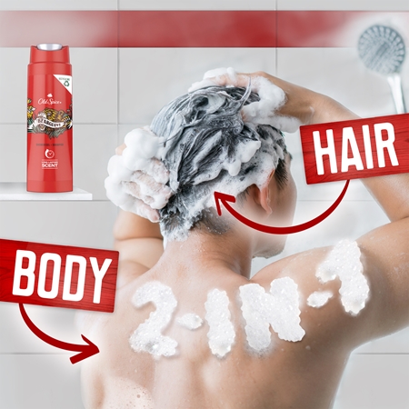 Old Spice Bearglove Duschgel für Haare und Körper