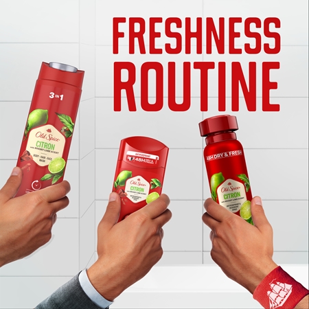 Old Spice Citron gel de douche pour homme