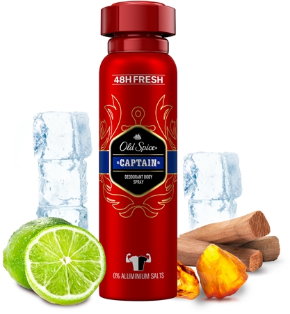 Old Spice Captain deodorant ve spreji
