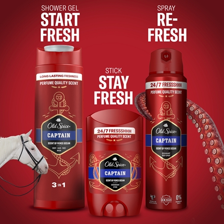 Old Spice Captain dezodorant v spreji