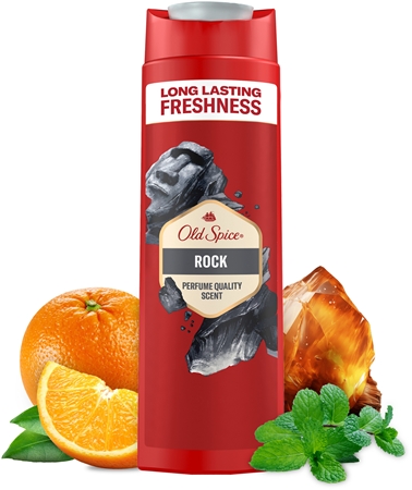 Old Spice Rock гель для душу для тіла та волосся