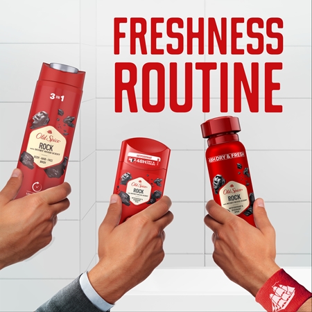 Old Spice Rock гель для душу для тіла та волосся