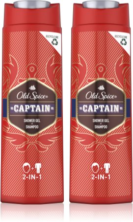 Old Spice Captain gel za prhanje in šampon 2v1 za moške