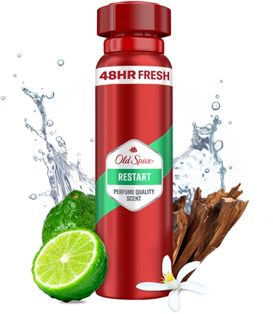 Old Spice Restart deodorant ve spreji