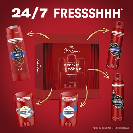 Old Spice Discovery Box gift set for men
