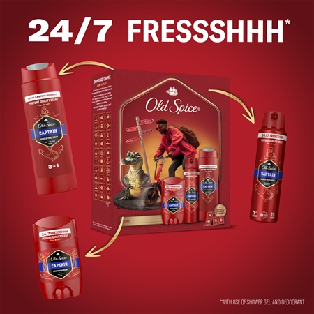 Old Spice Captain Gift Set Gavesæt