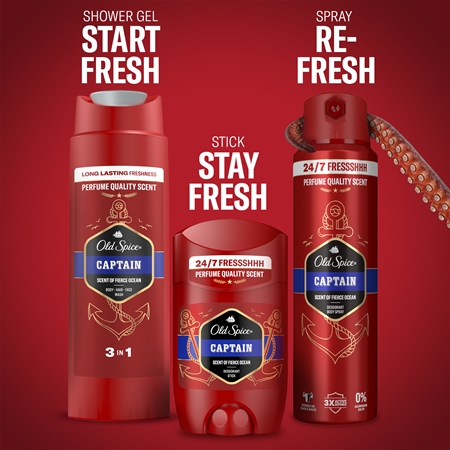 Old Spice Captain Gift Set Gavesæt