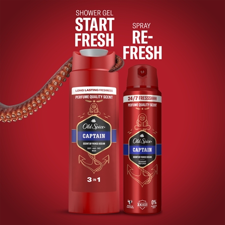 Old Spice Captain Footballer darčeková sada pre mužov
